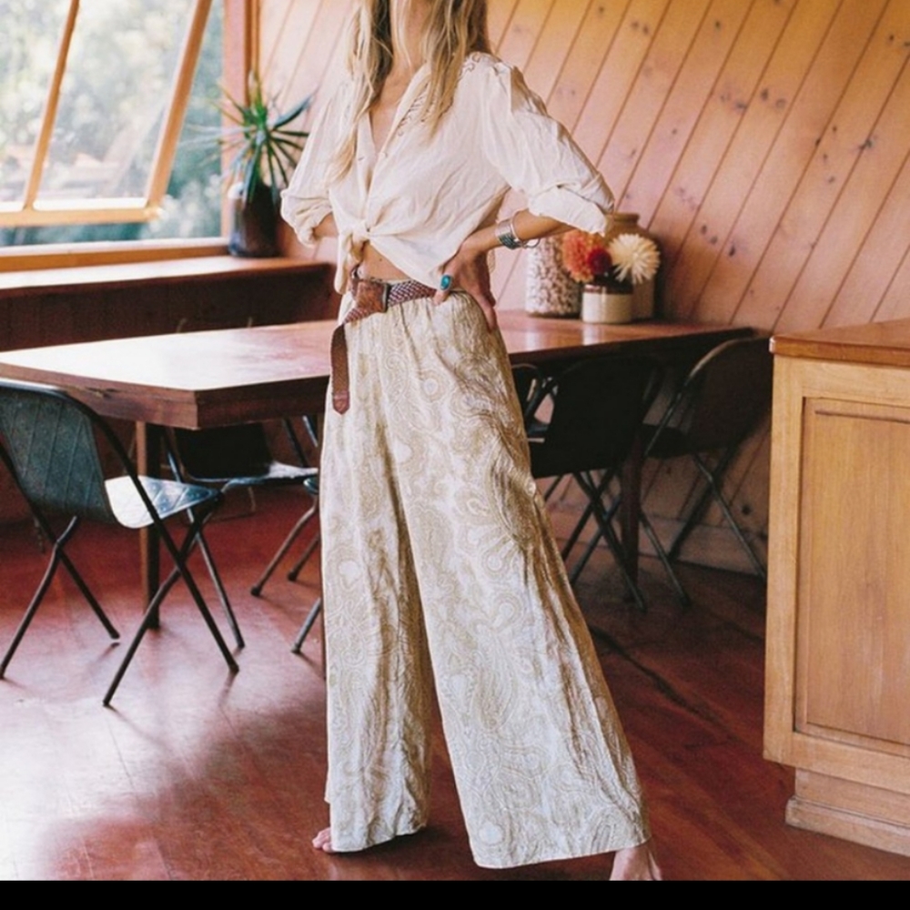 Chasing Unicorns Lady Stardust Palazzo Pants XS - Picture 1 of 7